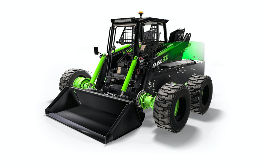 New generation electric skid steer benefits from Danfoss DM700 display